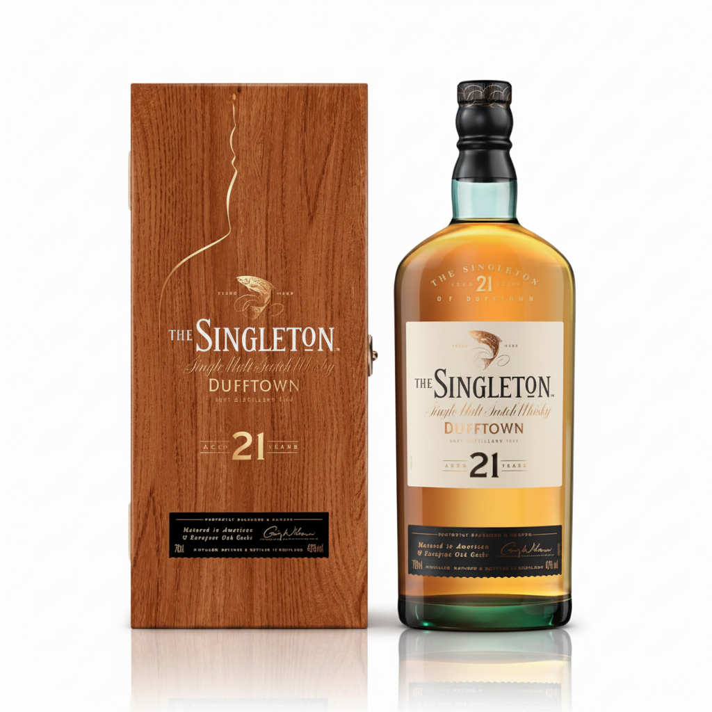 Singleton 21 Years Wooden Box